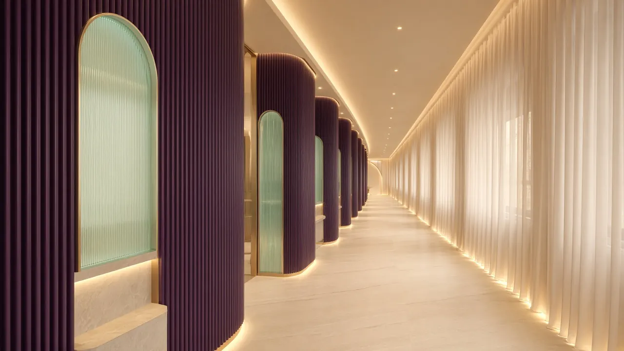 Calm Menovia care corridor