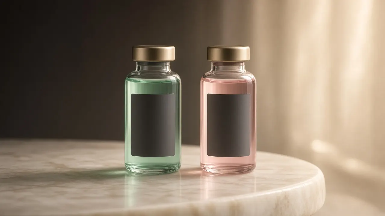 Semaglutide and Tirzepatide studio vials