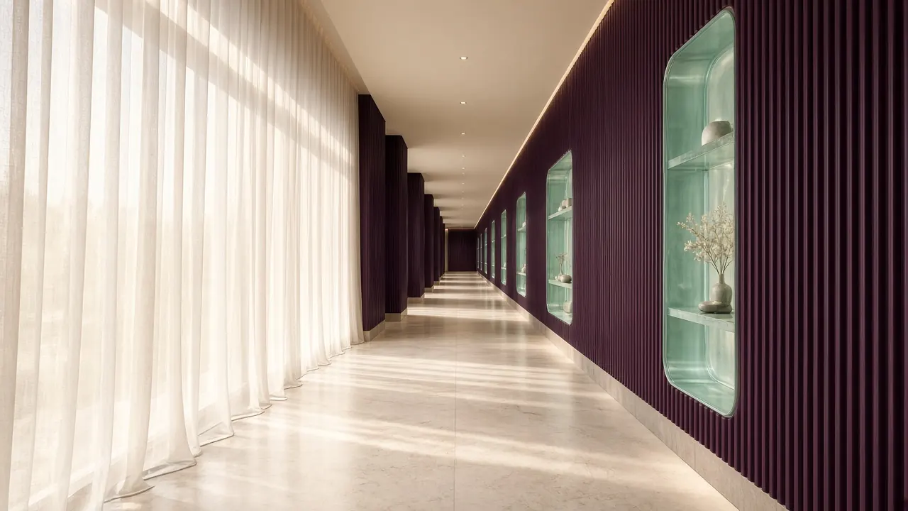 Calm Menovia care corridor